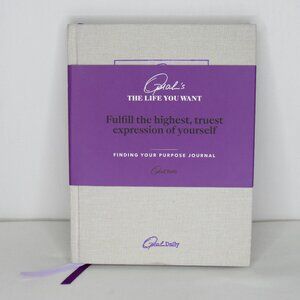Oprah's The Life You Want Finding Your Purpose Journal New Hardcover